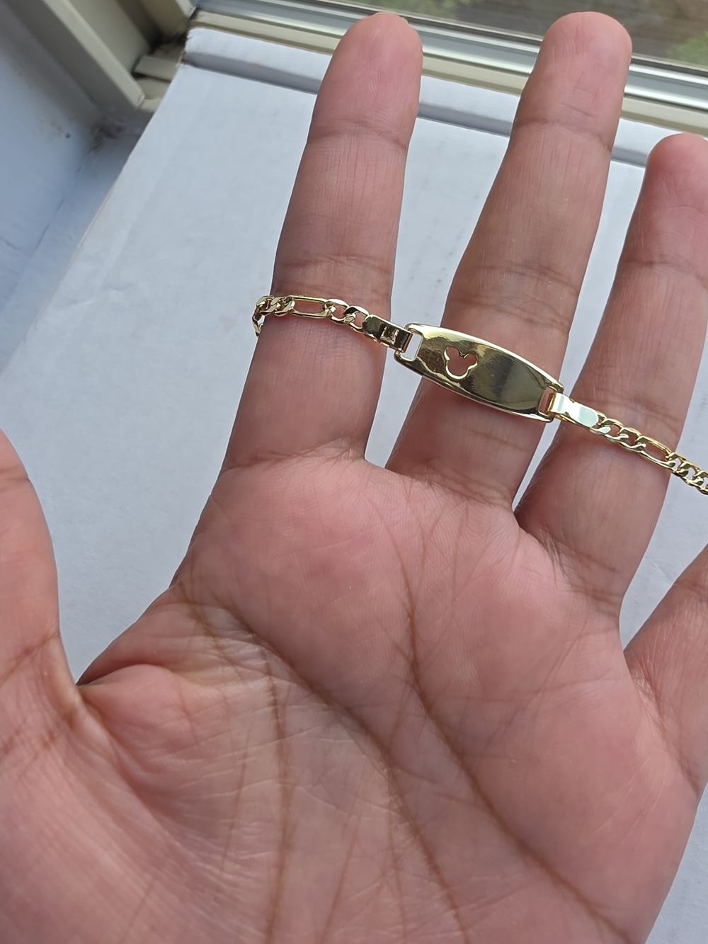 Pulsera Para Niños Oro Laminado 14k